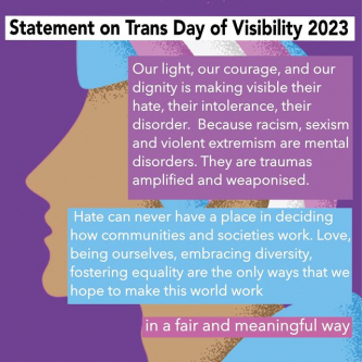 Statement on Trans Day of Visibility 2023